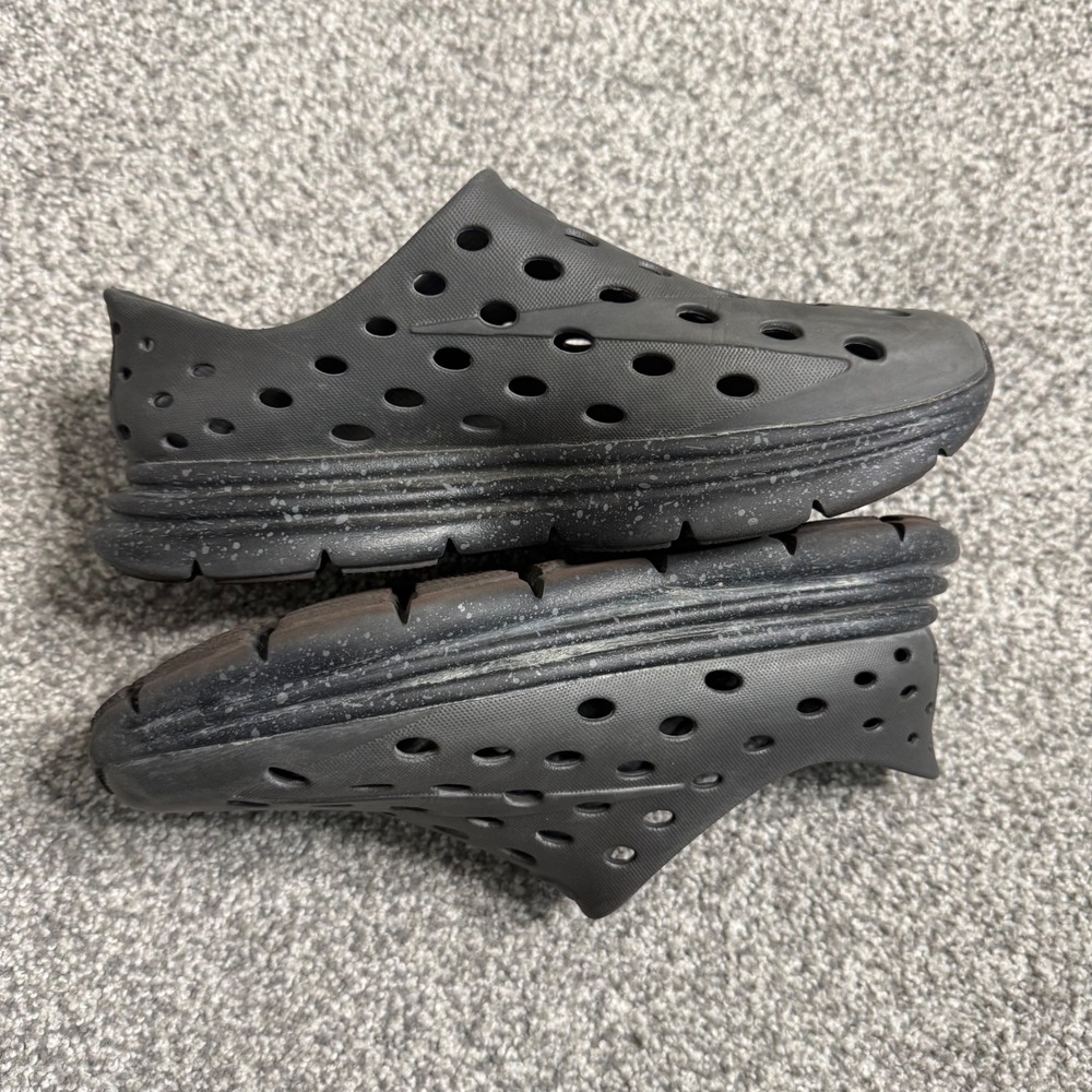 Kane Revive Active Recovery Shoes Carbon Black Mens 7 Womens 9 Slip On Speckled - Picture 3 of 7
